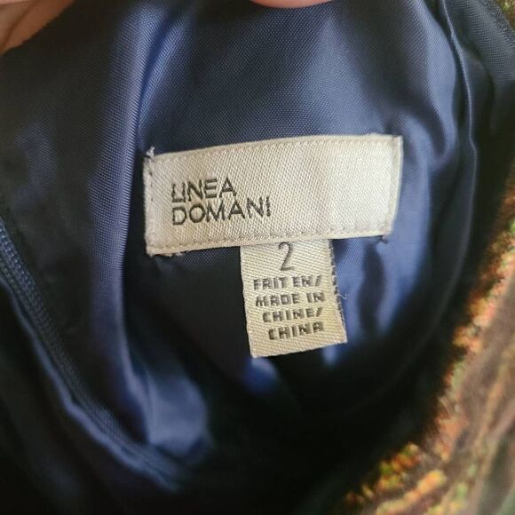 Linea Domani Mixed Print Skirt - Picture 8 of 8